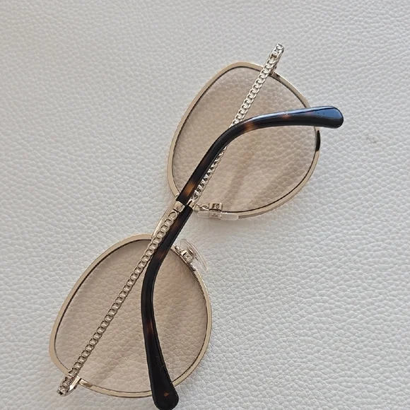 Chanel Gold Women's Sunglasses - Picture 3 of 14